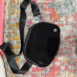 Lululemon furry fanny pack